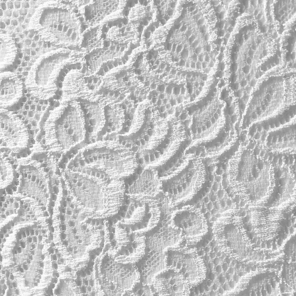 NWT Blush Couture Ivory Stretch Lace Long Sleeve Trumpet Wedding Gown Size L/XL - Picture 5 of 8